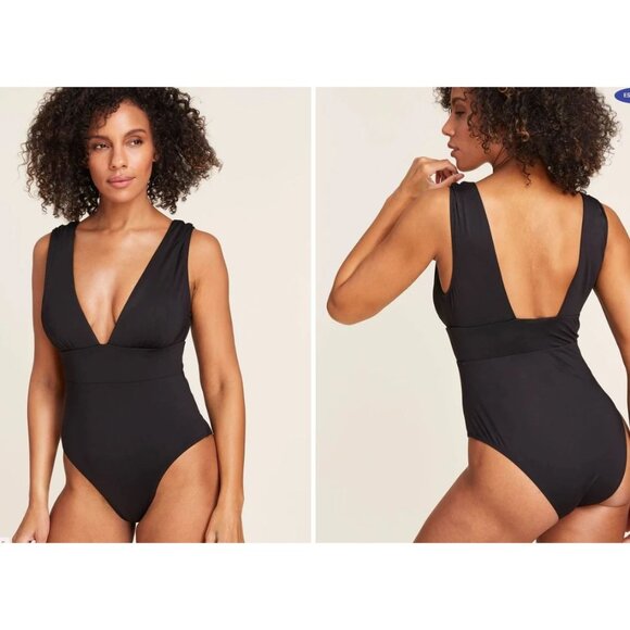 Andie Swim Andie Swim The Cheeky Mykonos One Piece Swimsuit Black